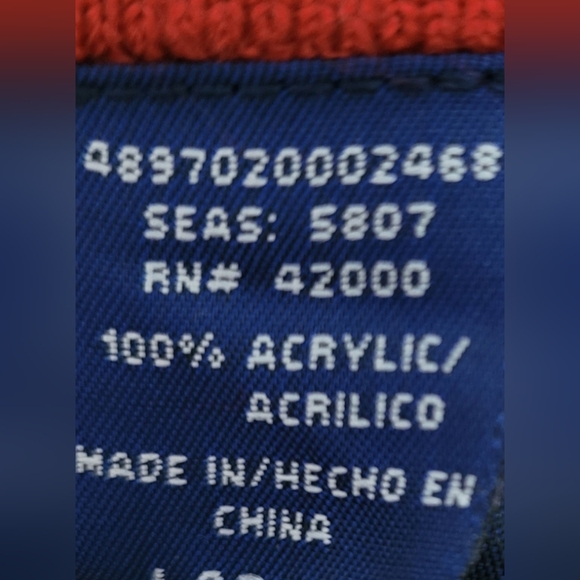 Basic Edition Luxurious Yarns Women's 100%Acryl V - Neck Sweater Soft Red Large - Picture 5 of 16